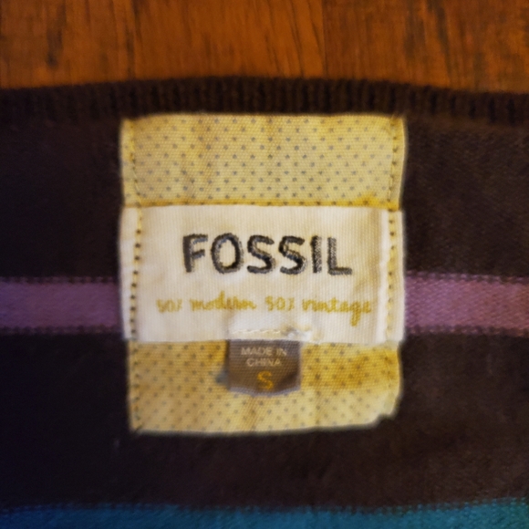 Fossil Women's Striped Sweater - Picture 4 of 4